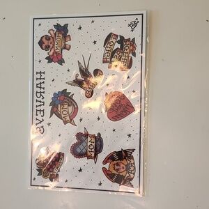 Harveys Seatbelt gift with purchase temporary tattoos Tough as a Mother